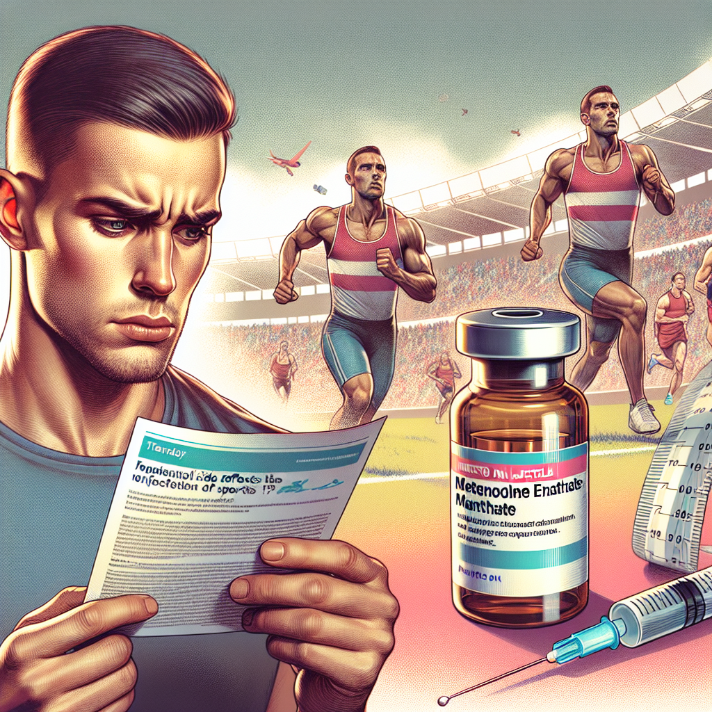 Gli effetti collaterali del Metenolone enantato iniettabile nell'ambito dello sport