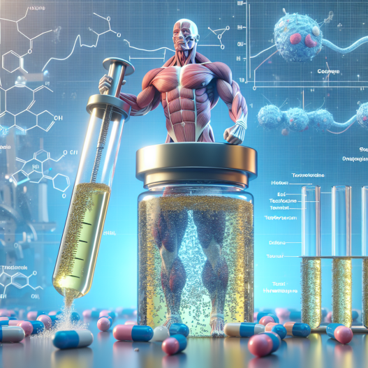 Gli effetti della sospensione acquosa di testosterone sull'ipertrofia muscolare