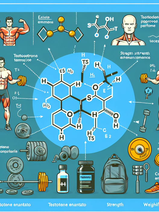 Testosterone enantato: il potenziamento delle performance sportive