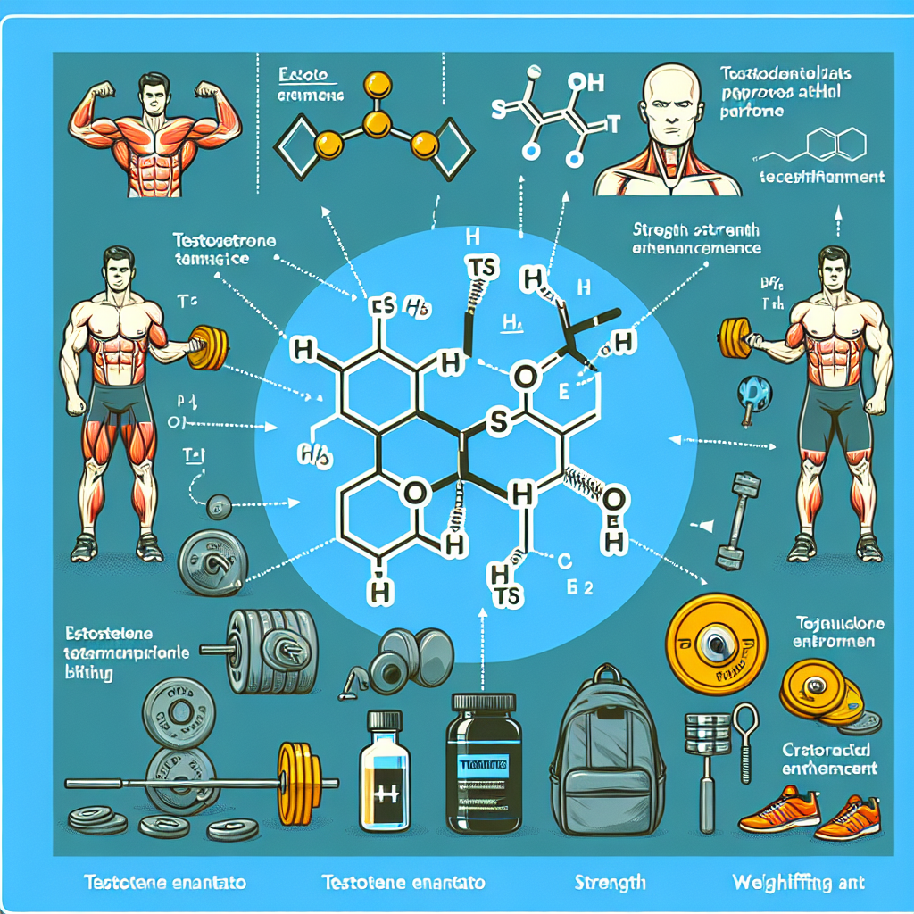 Testosterone enantato: il potenziamento delle performance sportive