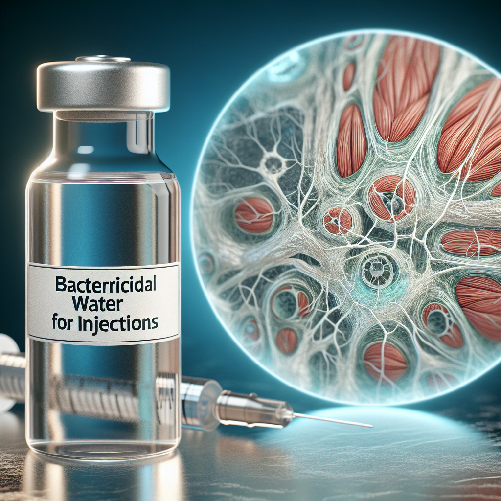 Acqua battericida per iniezioni: un alleato per la rigenerazione dei tessuti muscolari