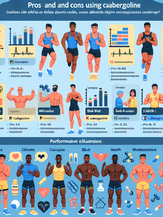 Cabergolina: pro e contro nell'uso da parte degli atleti