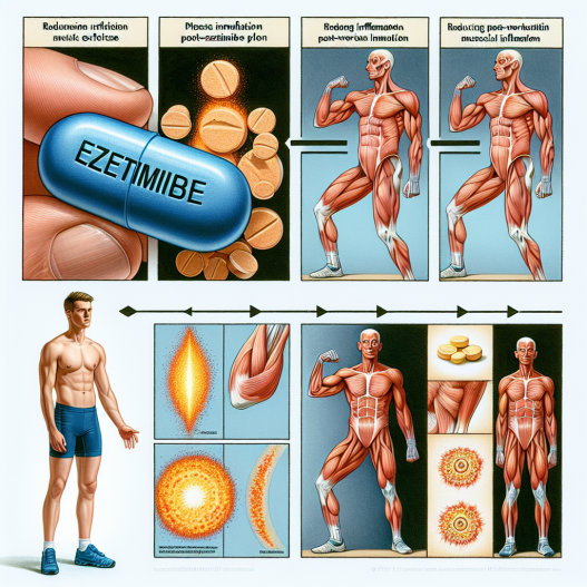 Ezetimibe e il suo ruolo nella riduzione dell'infiammazione muscolare post-allenamento