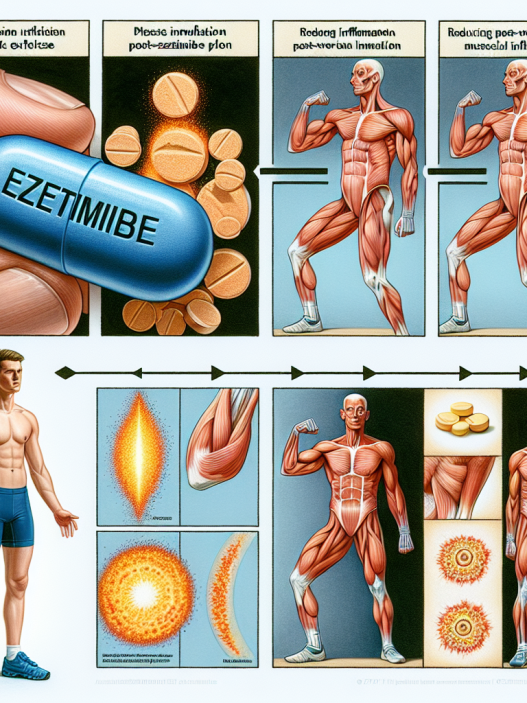 Ezetimibe e il suo ruolo nella riduzione dell'infiammazione muscolare post-allenamento
