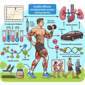 Come l'insulina influisce sulla sintesi proteica muscolare durante l'allenamento